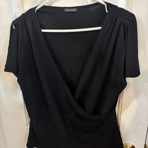 super cute sexy wrap sorta tank top , split shoulder